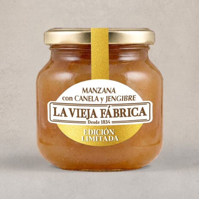 Mermelada de Manzana con Canela y Jengibre 280g Edición Limitada