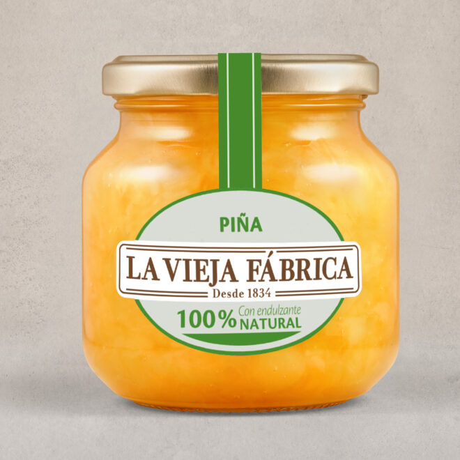 Mermelada de piña natural