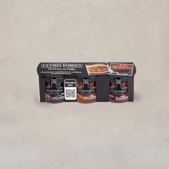 Pack x3 surtido salsas Combina con todo 28/30g