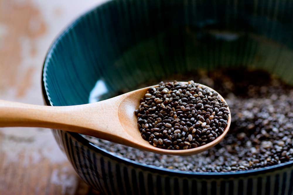 Riquísimo pudin de chía con mermelada de fresa de La Vieja Fábrica
