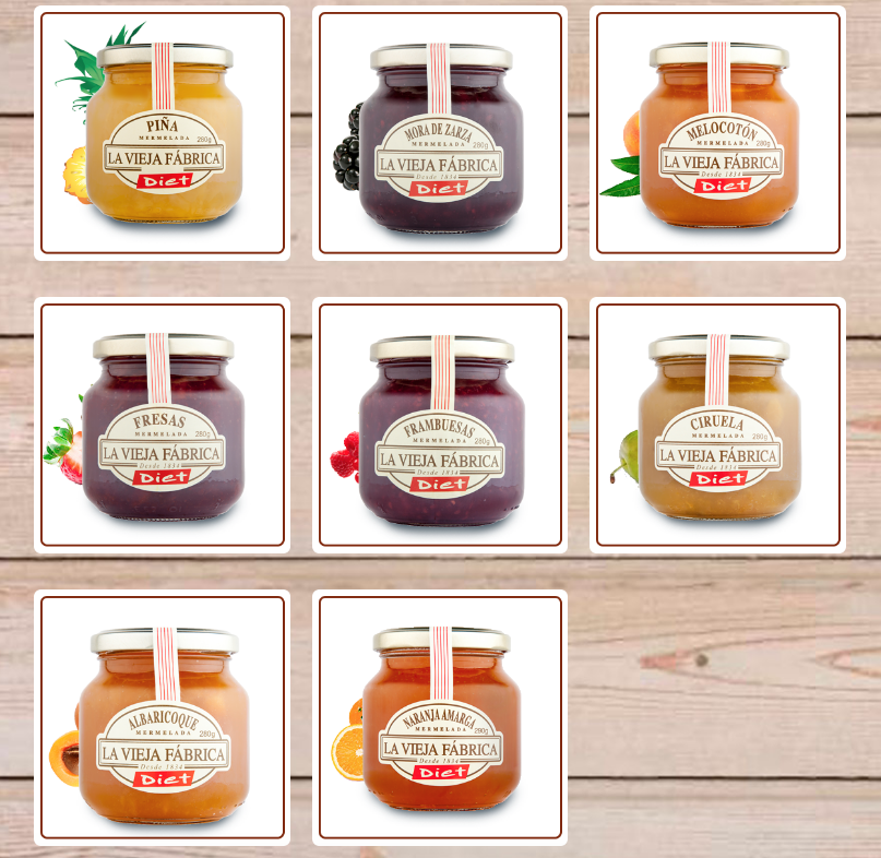 Las mejor díeta con mermelada - La Vieja Fábrica Las mejor díeta con mermelada - La Vieja Fábrica
