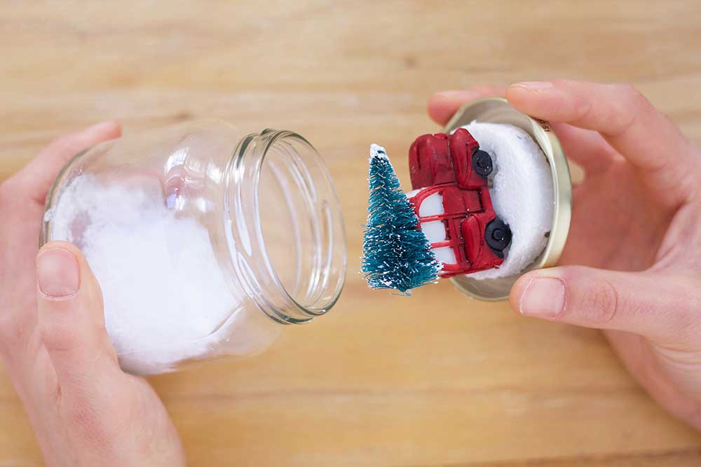 Paso 4 bola de nieve DIY La Vieja Fábrica