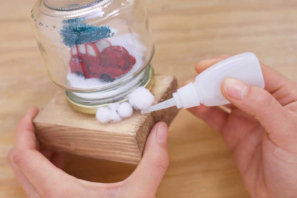 Paso 6 bola de nieve DIY La Vieja Fábrica