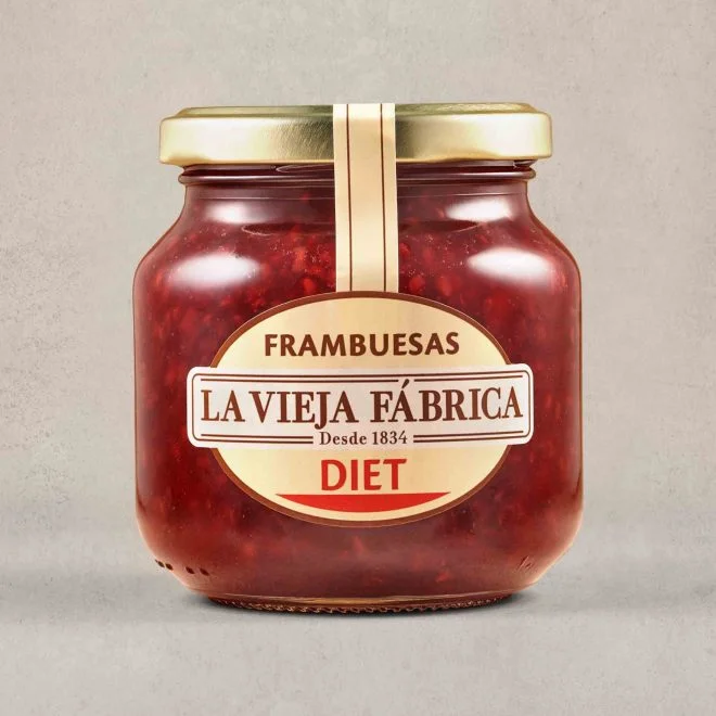 Mermelada de Frambuesas DIET 280g
